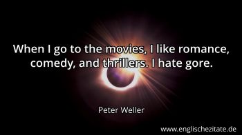 Englisches Zitat von Peter Weller als Bild