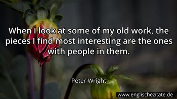 Englisches Zitat von Peter Wright als Bild
