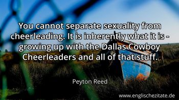 Englisches Zitat von Peyton Reed als Bild