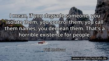 Englisches Zitat von Phil McGraw als Bild