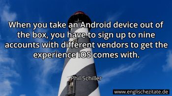 Englisches Zitat von Phil Schiller als Bild