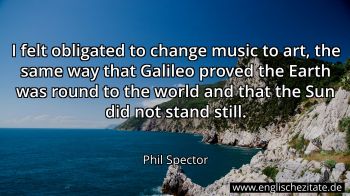 Englisches Zitat von Phil Spector als Bild