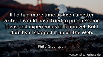 Englisches Zitat von Philip Greenspun als Bild