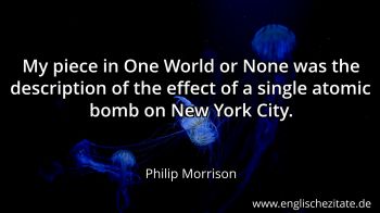 Englisches Zitat von Philip Morrison als Bild