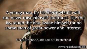Englisches Zitat von Philip Stanhope, 4th Earl of Chesterfield als Bild