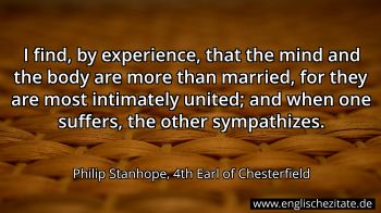 Englisches Zitat von Philip Stanhope, 4th Earl of Chesterfield als Bild