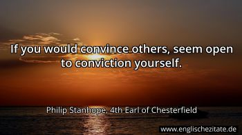Englisches Zitat von Philip Stanhope, 4th Earl of Chesterfield als Bild