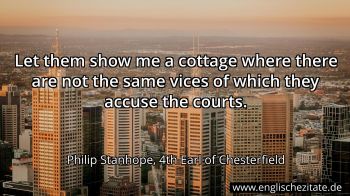 Englisches Zitat von Philip Stanhope, 4th Earl of Chesterfield als Bild