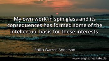 Englisches Zitat von Philip Warren Anderson als Bild