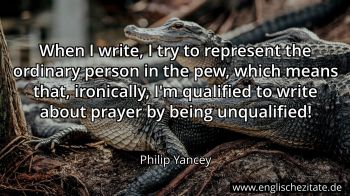 Englisches Zitat von Philip Yancey als Bild