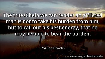 Englisches Zitat von Phillips Brooks als Bild