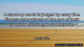 Englisches Zitat von Phyllis Diller als Bild