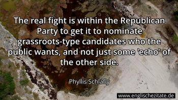 Englisches Zitat von Phyllis Schlafly als Bild