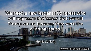 Englisches Zitat von Phyllis Schlafly als Bild