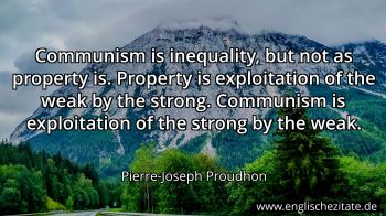 Englisches Zitat von Pierre-Joseph Proudhon als Bild