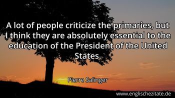 Englisches Zitat von Pierre Salinger als Bild