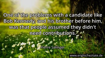 Englisches Zitat von Pierre Salinger als Bild