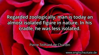 Englisches Zitat von Pierre Teilhard de Chardin als Bild