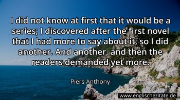 Englisches Zitat von Piers Anthony als Bild