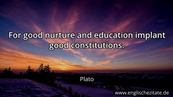 Englisches Zitat von Plato als Bild