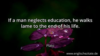 Englisches Zitat von Plato als Bild