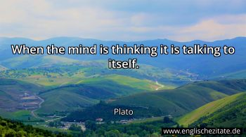 Englisches Zitat von Plato als Bild