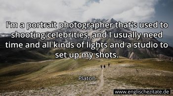 Englisches Zitat von Platon als Bild