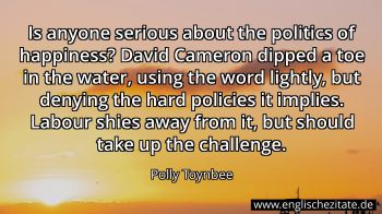 Englisches Zitat von Polly Toynbee als Bild