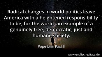Englisches Zitat von Pope John Paul II als Bild