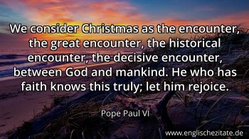 Englisches Zitat von Pope Paul VI als Bild