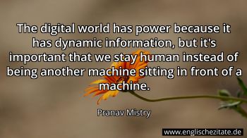 Englisches Zitat von Pranav Mistry als Bild