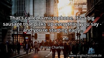 Englisches Zitat von Prince Charles als Bild
