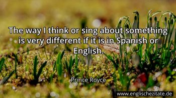 Englisches Zitat von Prince Royce als Bild
