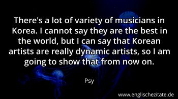 Englisches Zitat von Psy als Bild