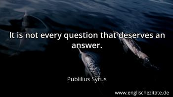 Englisches Zitat von Publilius Syrus als Bild