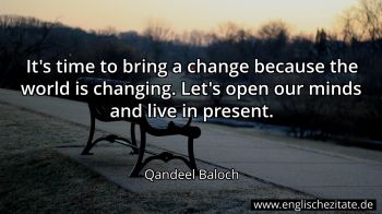 Englisches Zitat von Qandeel Baloch als Bild