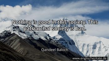 Englisches Zitat von Qandeel Baloch als Bild