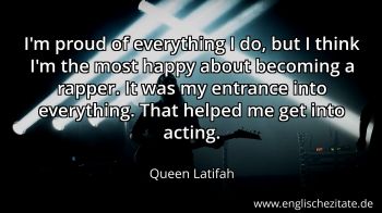 Englisches Zitat von Queen Latifah als Bild