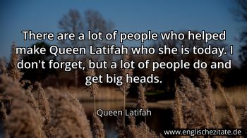Englisches Zitat von Queen Latifah als Bild