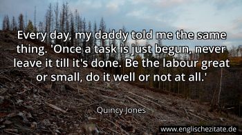 Englisches Zitat von Quincy Jones als Bild