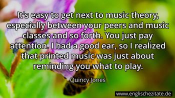 Englisches Zitat von Quincy Jones als Bild