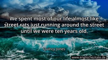 Englisches Zitat von Quincy Jones als Bild