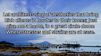 Englisches Zitat von R. Buckminster Fuller als Bild
