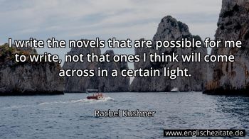 Englisches Zitat von Rachel Kushner als Bild