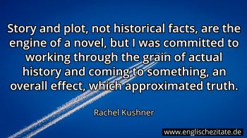 Englisches Zitat von Rachel Kushner als Bild