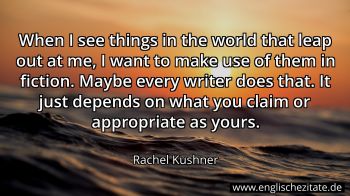 Englisches Zitat von Rachel Kushner als Bild