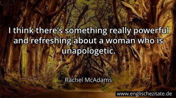 Englisches Zitat von Rachel McAdams als Bild
