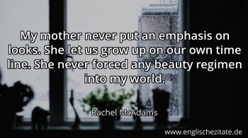 Englisches Zitat von Rachel McAdams als Bild