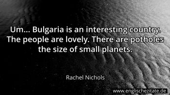 Englisches Zitat von Rachel Nichols als Bild