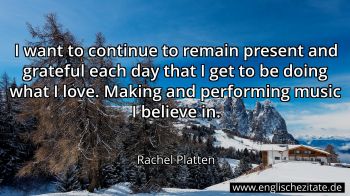 Englisches Zitat von Rachel Platten als Bild